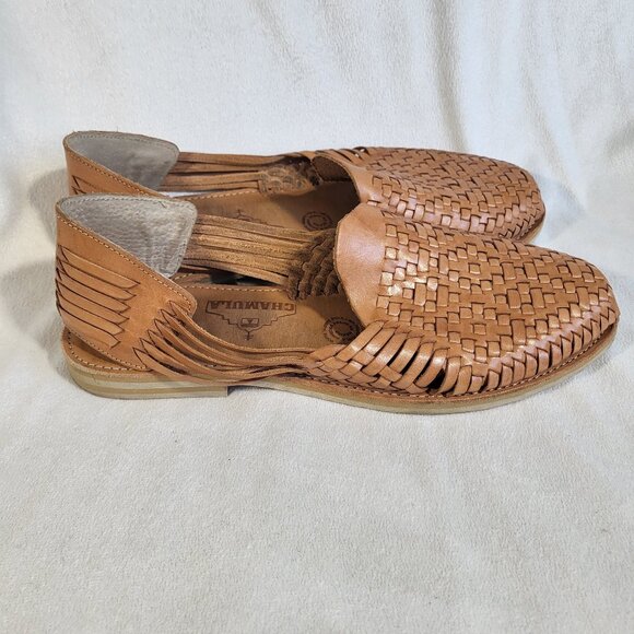 Chamula Huaraches Cancun Sandals Made in Mexico Men’s Size 12 - Picture 5 of 8
